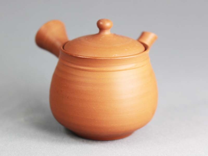 Tokoname Shudei (Red Clay) Teapot, gisui184