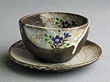 Tokoname Teacup & Saucer set Mi11-01